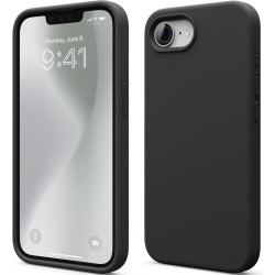 Θήκη iPhone 17e / 16e Elago Silicone Case Premium Σιλικόνης - Black (ESE4SC-BK)