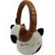 Bluetooth Ακουστικά Lazerbuilt Jazwares Original Squishmallows Λούτρινα Ασύρματα Κεφαλής για Παιδιά με Μικρόφωνο - Cam the Cat (HMSQM-BT-CAM)