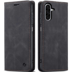 Θήκη Samsung Galaxy A26 Spacecase Wallet Πορτοφόλι - Black (5905719117610)