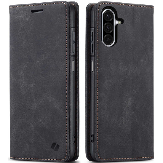 Θήκη Samsung Galaxy A26 Spacecase Wallet Πορτοφόλι - Black (5905719117610)