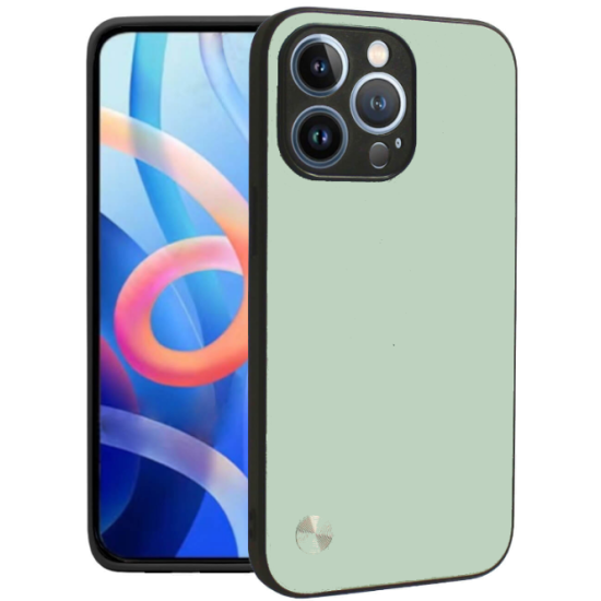 Θήκη iPhone 15 Pro Max Bodycell Vegan Cover Σκληρή - Light Green (5206015076039)