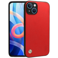 Θήκη iPhone 15 Bodycell Vegan Cover Σκληρή - Red (5206015075926)
