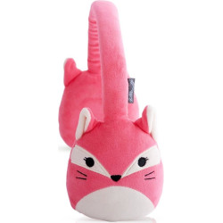 Bluetooth Ακουστικά Lazerbuilt Jazwares Original Squishmallows Λούτρινα Ασύρματα Κεφαλής για Παιδιά με Μικρόφωνο - Fifi the Fox (HMSQM-BT-FIFI)