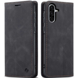 Θήκη Samsung Galaxy A56 Spacecase Wallet Πορτοφόλι - Black (5905719117528)