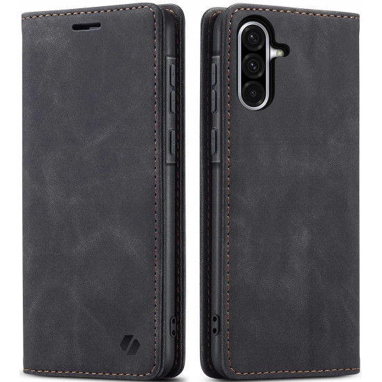 Θήκη Samsung Galaxy A56 Spacecase Wallet Πορτοφόλι - Black (5905719117528)