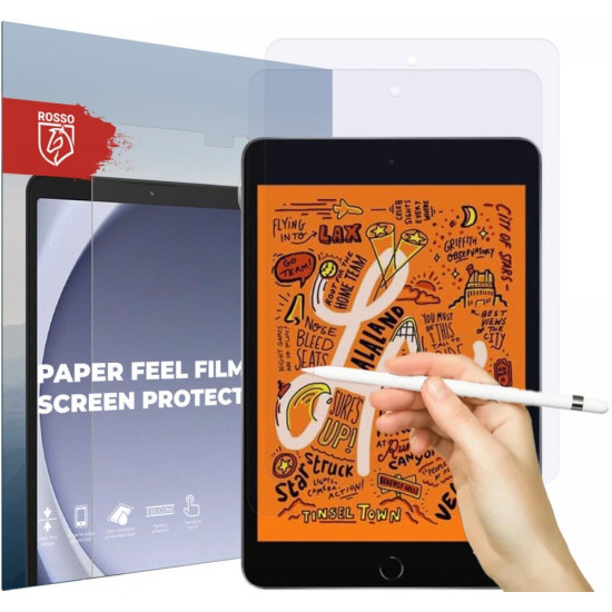 Μεμβράνη Προστασίας iPad mini 5 2019 / mini 4 2015 Rosso Paper Feel Film Screen Protector Οθόνης 2 Τεμάχια - Clear (8719246466847)
