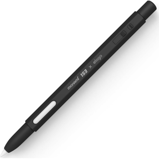 Θήκη Apple Pencil 2nd Gen Elago Monami X Premium Σιλικόνης - Black (EAPEN2-SC-MNM-BLACK)