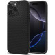 Θήκη iPhone 16 Pro Max Spigen Liquid Air T MagFit Σιλικόνης με Κάλυμμα για Camera Control & MagSafe - Matte Black (ACS09114)