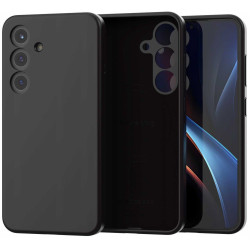 Θήκη Samsung Galaxy S25 Spacecase Silicone Magnetic Case Σιλικόνης με MagSafe - Black (5905719114152)