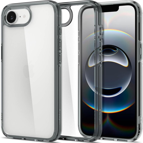 Θήκη iPhone 17e / 16e Spigen Ultra Hybrid Διάφανη Σκληρή - Space Crystal (ACS09531)