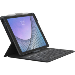 Θήκη iPad 10.2" 2021 / 2020 / 2019 / iPad Air 3 2019 10.5" Zagg Messenger Folio 2 Flip με Υποδοχή Apple Pencil & Πληκτρολόγιο Bluetooth English - Charcoal (‎103007169)