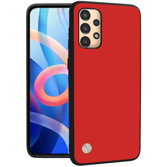 Θήκη Samsung Galaxy A52 / A52s 5G Bodycell Vegan Cover Σκληρή - Red (5206015076848)
