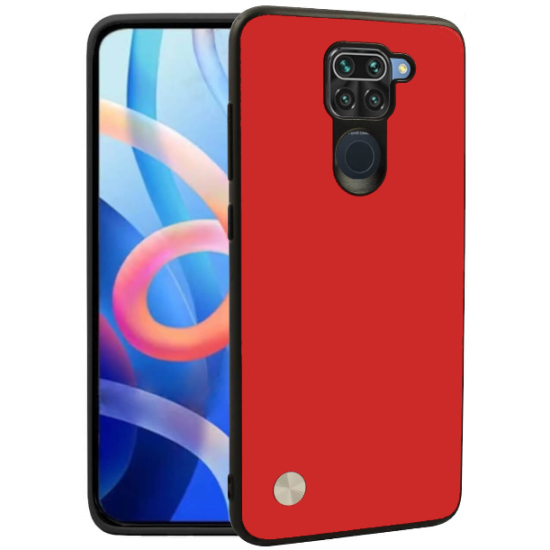 Θήκη Xiaomi Redmi Note 9 Bodycell Vegan Cover Σκληρή - Red (5206015078200)