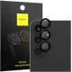 Tempered Glass Samsung Galaxy S25 Spacecase Camera Ring Αντιχαρακτικό Γυαλί Προστασίας για Φακό Κάμερας με Πλαίσιο Αλουμινίου - Black (5905719114756)