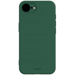 Θήκη iPhone 17e / 16e Spacecase Silicone Case Σιλικόνης - Dark Green (5905719117894)