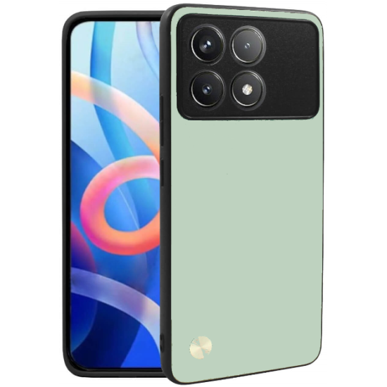 Θήκη Xiaomi Poco F6 Pro Bodycell Vegan Cover Σκληρή - Light Green (5206015078316)