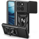 Θήκη Motorola Edge 60 / Edge 60 Fusion Tech-Protect Camshield Pro Ανθεκτική με Κάλυμμα για την Κάμερα & Ring Holder - Black (5906302363841)