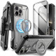 Θήκη iPhone 16 Pro Supcase Unicorn Beetle Pro Mag Ανθεκτική Full Body 360° με MagSafe - Titan Gray (843439150461)