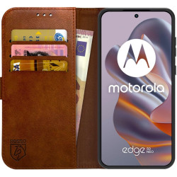 Θήκη Motorola Edge 50 Neo Rosso Element PU Πορτοφόλι - Brown (8719246472251)