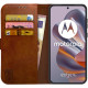 Θήκη Motorola Edge 50 Neo Rosso Element PU Πορτοφόλι - Brown (8719246472251)
