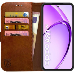 Θήκη Oppo A80 Rosso Element PU Πορτοφόλι - Brown (8719246472213)