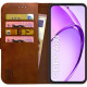Θήκη Oppo A80 Rosso Element PU Πορτοφόλι - Brown (8719246472213)