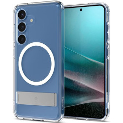 Θήκη Samsung Galaxy S25 Spigen Ultra Hybrid S MagFit Σκληρή με MagSafe - Clear / White (ACS09026)