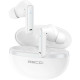 Bluetooth Ακουστικά Recci REP-W88 TWS Ασύρματα με Θήκη Φόρτισης & Τεχνολογία ANC Ακύρωσης Θορύβου - White (6955482530771)