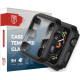 Θήκη Apple Watch 11/ 10 42mm Rosso με Tempered Glass - Black (8719246461194)