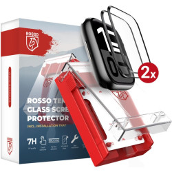 Tempered Glass Apple Watch 11 / 10 42mm Rosso with Installation Tray Αντιχαρακτικό Γυαλί Προστασίας Οθόνης 2 Τεμάχια - Black (8719246474439)