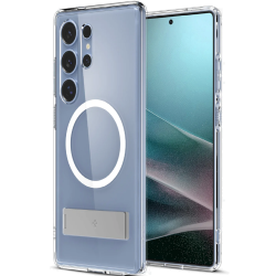 Θήκη Samsung Galaxy S25 Ultra Spigen Ultra Hybrid S MagFit Σκληρή με MagSafe - Clear / White (ACS08963)