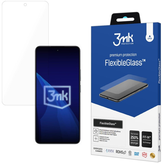 Hybrid Glass Realme 14 5G / 14T 5G 3MK Premium Flexible Glass Αντιχαρακτικό Υβριδικό Προστατευτικό Οθόνης 0.3mm (5903108659833)