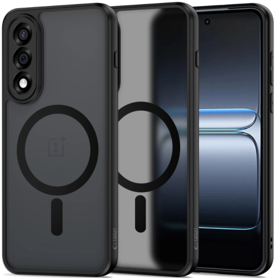 Θήκη OnePlus Nord 5 Tech-Protect MagMat Σκληρή Ημιδιάφανη με MagSafe - Matte Black (5906302330843)