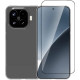 Θήκη & Tempered Glass Xiaomi 15T Pro Vivid Set Gelly Case Σετ Διάφανη Σιλικόνης & Full Face Αντιχαρακτικό Γυαλί Προστασίας Οθόνης - Transparent / Black (VIGELLY482GLASSBK)