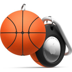 Θήκη AirTag 2 / 1 Elago Ball Series Basketball Case Premium Σιλικόνης με Μπρελόκ - Basket (EAT2-BALL-BASKET)