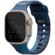 Λουράκι Apple Watch Ultra/SE/11/10/9/8/7/6/5/4 (49/46/45/44mm) Uniq Stride Designer Edition Ανθεκτικό Αδιάβροχο από Premium Καουτσούκ FKM - Storm / Aegean Blue (UNIQ-49MM-STRDESTMABU)