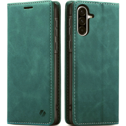 Θήκη Samsung Galaxy A56 Spacecase Wallet Πορτοφόλι - Green (5905719117559)