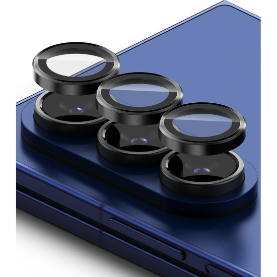 Tempered Glass Samsung Galaxy Z Fold7 Ringke Camera Lens Frame Glass Αντιχαρακτικό Γυαλί Προστασίας για Φακό Κάμερας 2 Τεμάχια - Black (8800293855484)
