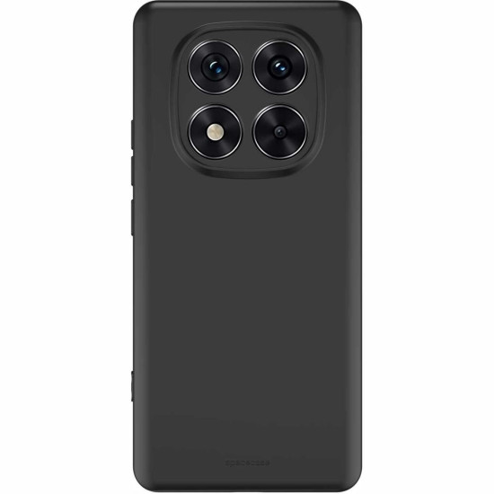 Θήκη Xiaomi Redmi Note 14 Pro 5G / Poco X7 Spacecase Silicone Case Σιλικόνης - Black (5905719113605)