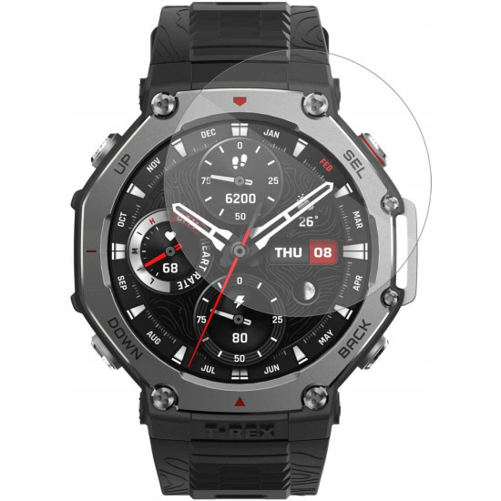 Tempered Glass Amazfit T-Rex 3 Spacecase Smartwatch Glass 2.5D Αντιχαρακτικό Γυαλί Προστασίας Οθόνης - Clear (5905719114008)