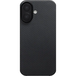 Θήκη iPhone 17 Pitaka Ultra-Slim MagEZ Case 7 Aramid Fiber Body με MagSafe 600D - Black / Grey (KI1701)