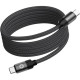 Καλώδιο Type-C Mobile Origin Magnetic Μαγνητικό Φόρτισης & Μεταφοράς Δεδομένων σε Type-C 100cm 60W - Black (8594215993599)