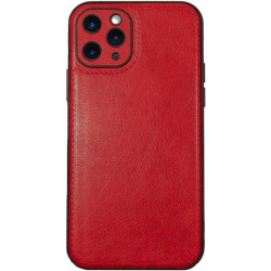 Θήκη iPhone 11 Pro Bodycell Prestige Backcover με Πλαίσιο Κάμερας - Red (5206015067945)