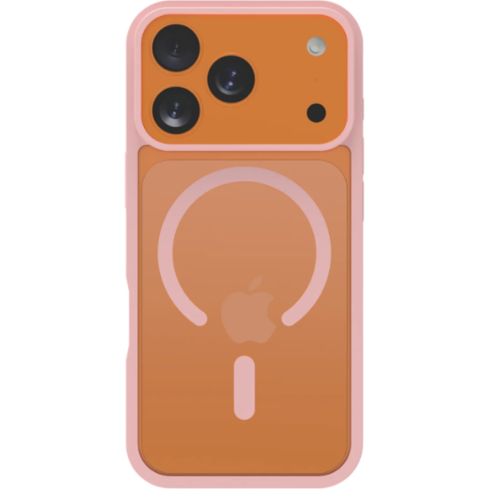Θήκη iPhone 17 Pro Max Vivid Acrylic Case Magsafe Σκληρή Διάφανη με MagSafe - Pink (CS-MGS TR 2-2507003)