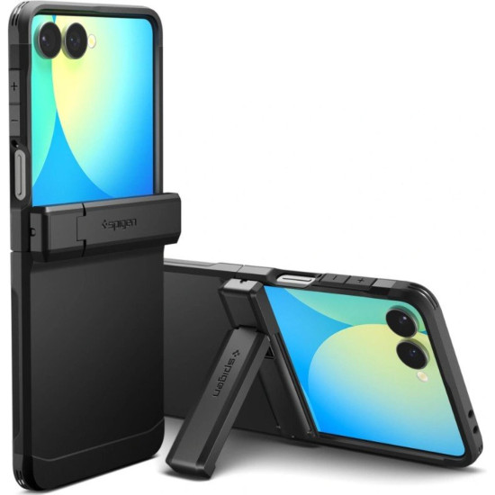 Θήκη Samsung Galaxy Z Flip7 Spigen Tough Armor Pro MagFit Ανθεκτική Σκληρή με Kickstand & MagSafe - Black (ACS09561)