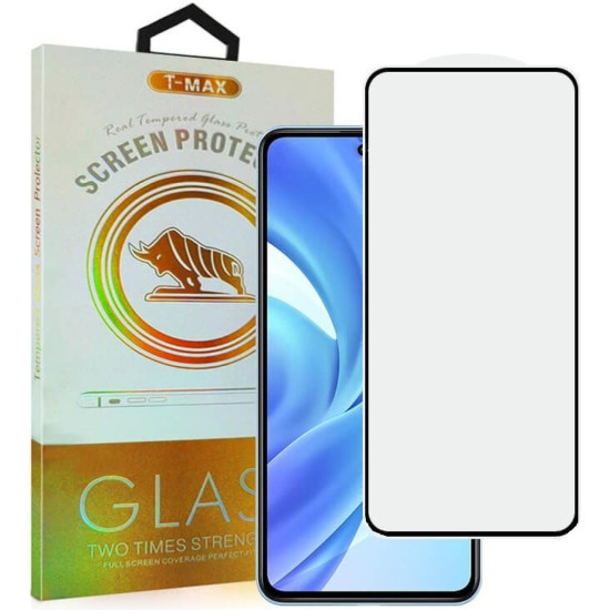 Tempered Glass OnePlus 13T / 13s T-Max Premium Full Glue Αντιχαρακτικό Γυαλί Προστασίας Οθόνης - Black (5206015082924)