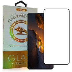 Tempered Glass Xiaomi Poco F7 Pro T-Max Premium Full Glue Αντιχαρακτικό Γυαλί Προστασίας Οθόνης - Black (5206015083044)