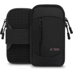 Universal Θήκη Tech-Protect M6 Sport Armband Μπράτσου για Κινητά / Smartphones έως 6.9" - Black / Pink (5906302330805)