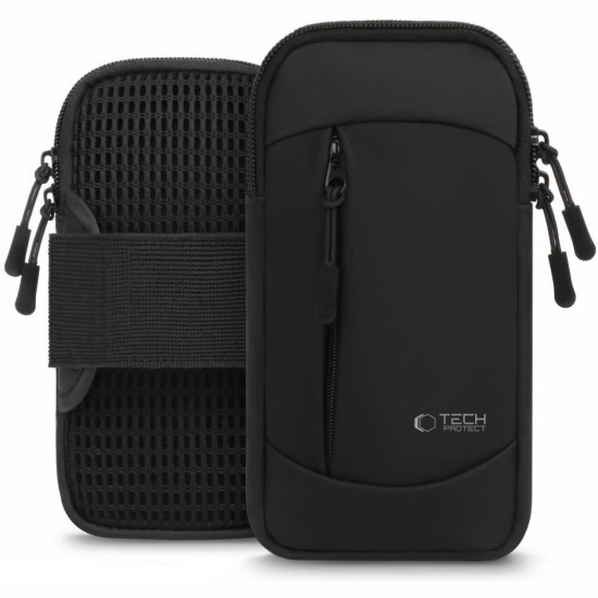 Universal Θήκη Tech-Protect M6 Sport Armband Μπράτσου για Κινητά / Smartphones έως 6.9" - Black (5906302375707)