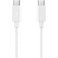 Καλώδιο Type-C Spigen Essential EB6010CC Φόρτισης & Μεταφοράς Δεδομένων σε Type-C 100cm 60W - White (ACA08717)